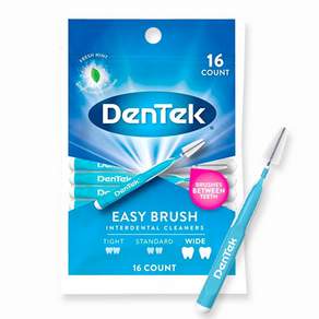 DenTek Easy Brush牙間刷 寬型, 16入, 1個