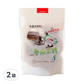 永良老頭家 迷你冬瓜茶磚, 250g, 2袋