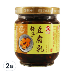 江記 梅子豆腐乳, 200g, 2罐