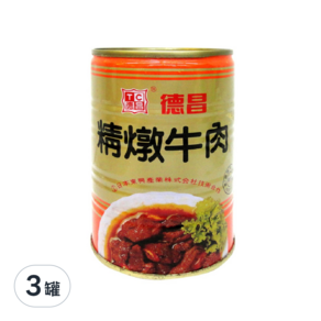 德昌 精燉牛肉罐, 440g, 3罐