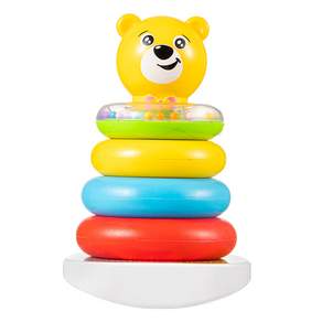 BUSYANGEL 小熊造型套圈玩具, 混色, 1個