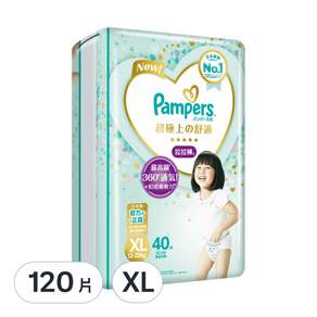 Pampers 幫寶適 台灣公司貨 一級幫拉拉褲/尿布, XL, 120片