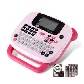 LMK 攜帶式標籤印表機, LMK-1000 (粉紅色), 1個