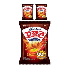 LOTTE 樂天 玉米脆角 甜辣口味, 67g, 3個