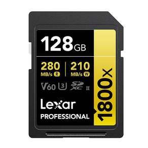 Lexar 1800x UHS 2 類 SD 卡, 128GB