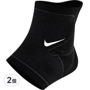 NIKE 耐吉 Pro Knitted系列 護踝, 黑色, 2個