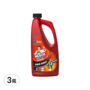 Mr Muscle 威猛先生 快速疏通劑, 960ml, 3瓶