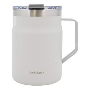 LocknLock 樂扣樂扣 都會馬克咖啡杯 475ml, 白色, 1個