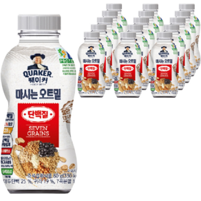 QUAKER 桂格 高蛋白燕麥瓶裝沖泡飲, 80g, 16瓶