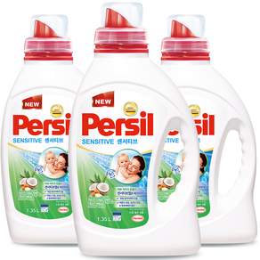 Persil 寶瀅 強效淨垢洗衣凝露 敏弱肌/嬰幼兒衣物適用, 1350ml, 3瓶