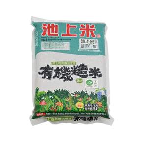 池上多力米 有機糙米, 2kg, 1包