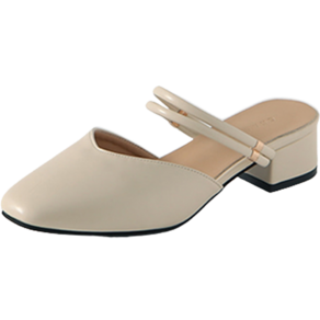 Chaakan Shoes 女款兩穿高跟涼鞋 SDLTS2b3011c1, 245, 淺褐色