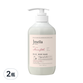 jmella 法式漫舞香水沐浴乳 No.02 Femme Fatale, 500ml, 2瓶