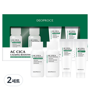 DEOPROCE 迪普詩 AC Cica 鎮靜增強試用套裝 4 件套, 2組