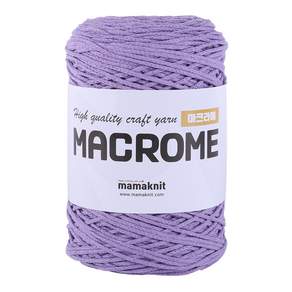 Mamaknit Macrome Cake系列 編織線, 27 Lilac, 1入