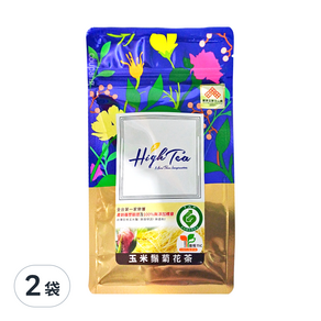 High Tea 玉米鬚菊花茶, 3g, 12包, 2袋