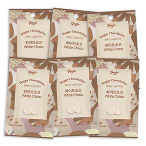 Happy Chocolatier Home Baking Chocolate White 100g, 6包