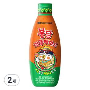 SAMYANG 三養 熱雞墨西哥辣椒蛋黃醬, 2個, 250g