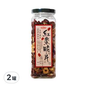 惠香食品 紅棗脆片, 160g, 2罐