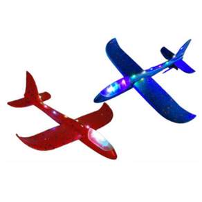 Fun Zone LED 空氣滑翔機 2件套, 紅+藍