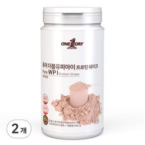 ONE DAY NUTRITION 我的身體飲食蛋白質奶昔可可口味, 500g, 2個