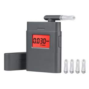 Mindy Portable Simple Breathalyzer + Mouthpiece 5p Set, 1套