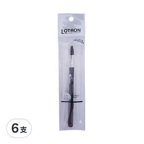 LOTRON 高級眉筆眼線筆 L-410, 咖啡, 6支