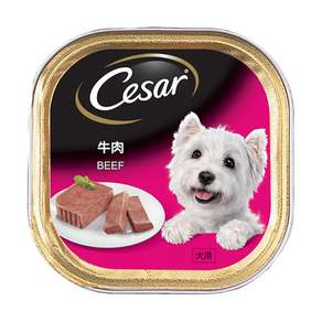 Cesar 西莎 精緻餐盒 狗罐, 牛肉, 100g, 24罐