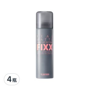 so natural FIXX 持久霧感控油定妝噴霧, 75ml, 4瓶