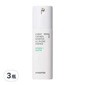 INNISFREE 綠樹林風男士鬥荳調理精華, 100ml, 3瓶