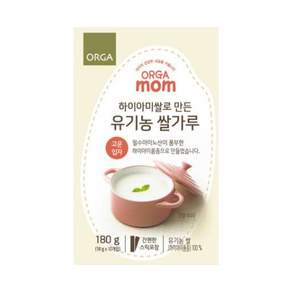 ORGA mom 副食品米糊粉, 180g, 1盒
