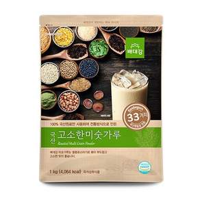 baedaegam 嚴選韓產米茶, 1kg, 1入