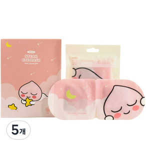 KAKAO FRIENDS 蒸氣熱敷睡眠眼罩 貓咪, 10入, 5包