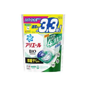 ARIEL 碳酸機能 4D洗衣膠囊 室內晾曬, 綠色, 36顆, 1袋