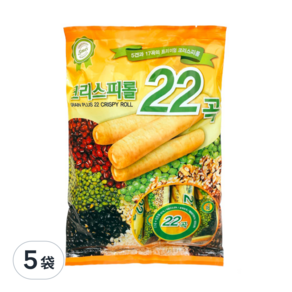 O my food 歐邁福 22 綜合捲心穀物棒, 180g, 5袋