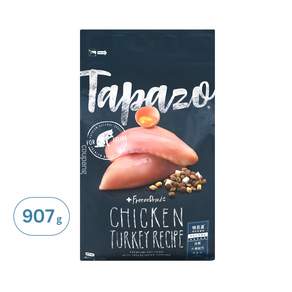 Tapazo 熟齡貓 凍乾雙饗宴 乾飼料, 低敏火雞配方, 2lb, 1包