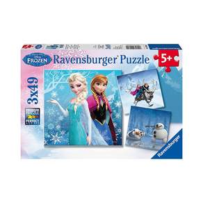 Ravensburger 德國維寶 拼圖 冰雪奇緣1 RV09264, 147片, 1盒