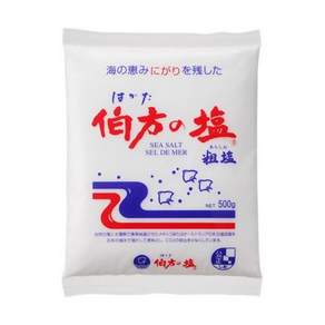 伯方塩 海鹽, 500g, 1包