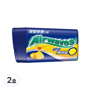 Airwaves 超涼薄荷錠, 24.3g, 2盒