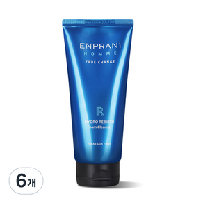 ENPRANI Homme Hydro 逆向泡沫潔面乳, 170ml, 6個