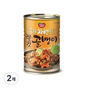 Dongwon Chewy Golbengi One Touch 罐頭食品, 400g, 2個