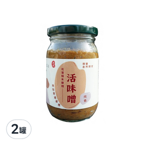 日照 花蓮糙米活味噌, 220g, 2罐