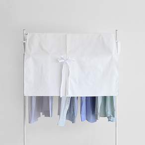 UIT Houseplan 棉衣架蓋 S 白色, 1件, 1個