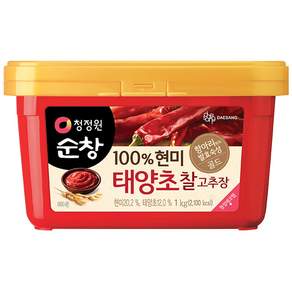 清淨園 糙米韓式太陽草辣椒醬, 1kg, 1入