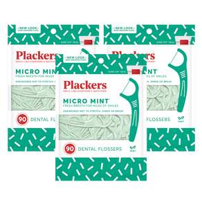 Plackers 派樂絲 微薄荷清涼牙線棒, 0入, 1組