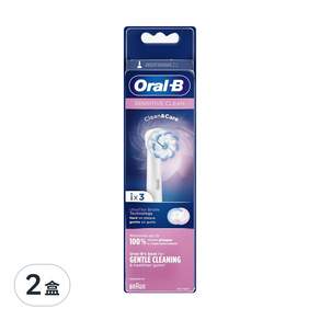 Oral-B 歐樂B 超細毛護齦刷頭 3入, EB60-3, 2盒