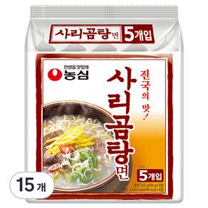 Nongshim 農心 牛骨湯麵, 15包