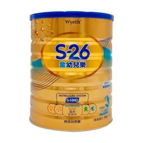 Wyeth 惠氏 S-26 金幼兒樂HMO成長配方 3號 1-3歲, 1600g, 1罐
