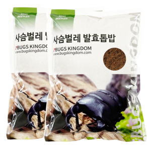 Bug Kingdom 鍬形蟲專用腐植土, 2個裝