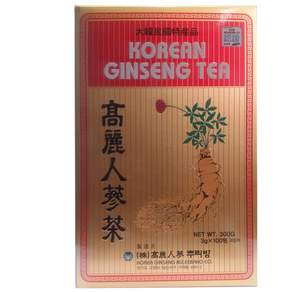 ppuribang 高麗紅參茶, 3g, 100入, 1盒